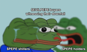 Evil Pepe Meme