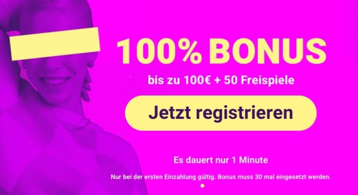 100% Casino Bonus
