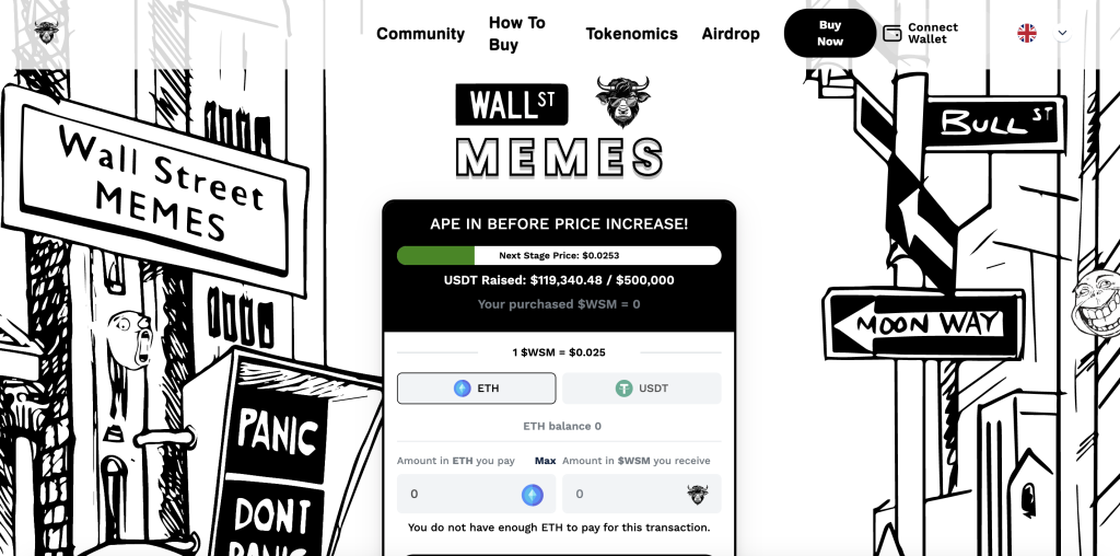 Wall Street Memes ($WMS) altcoins - altcoinid 