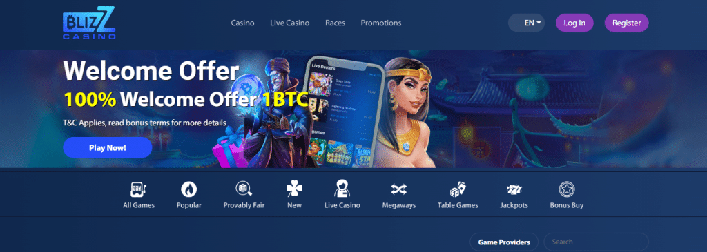 bitcoin casinos blizz