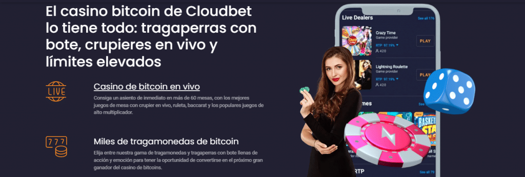 bitcoin casinos clioudbet