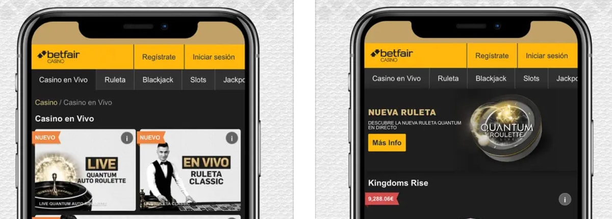 betfair app casino dinero real argentina