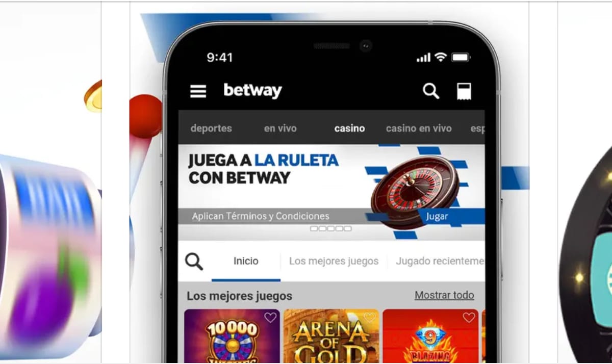betway app casino dinero real argentina