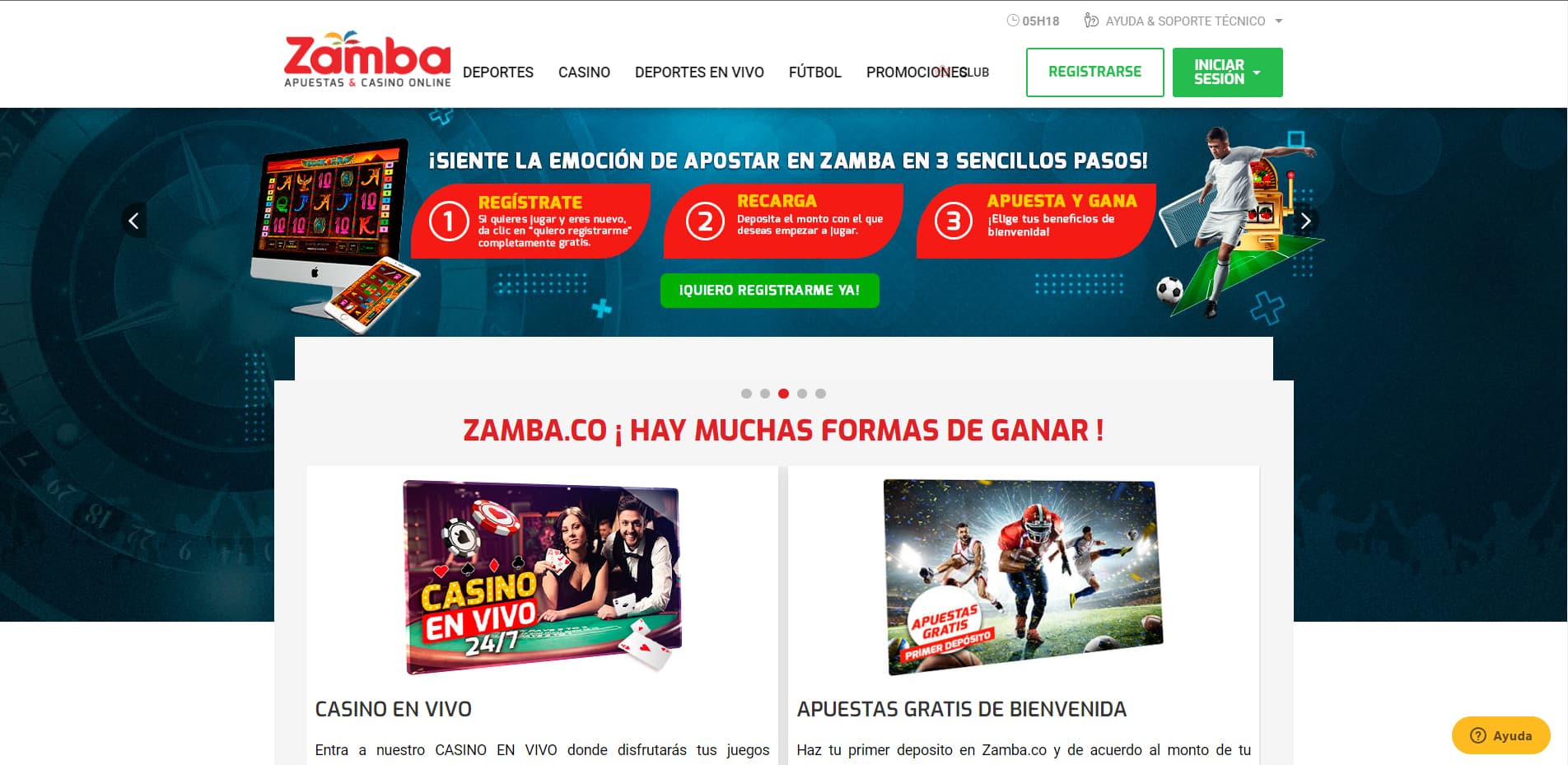 Zamba casino en línea