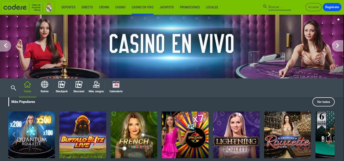 Casinos en Medellín Codere