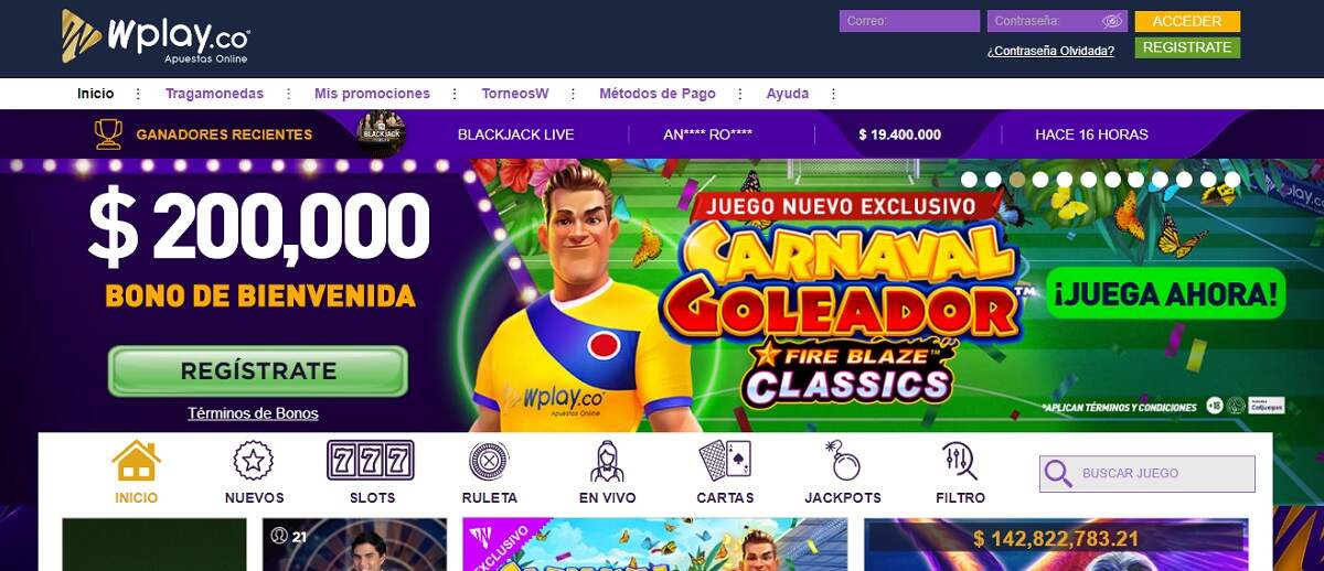 Casinos en Medellín Wplay