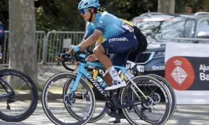 Harold Tejada, el mejor colombiano en el Tour de Francia 2023.