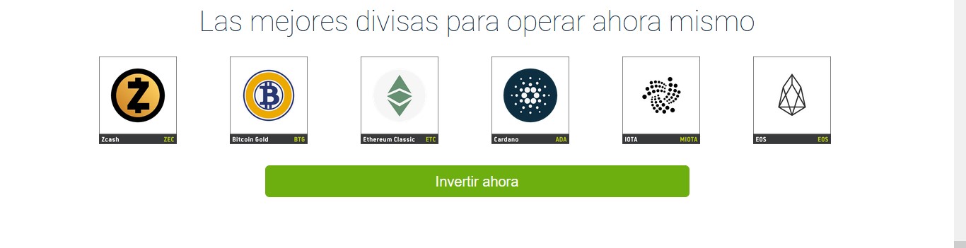 Immediate Edge criptomonedas