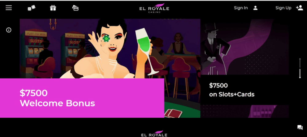 elroyale casino homepage