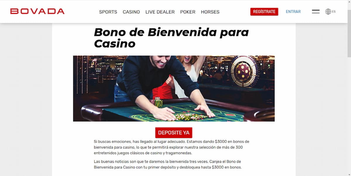 Bovada bonus code activo en 2024 en Estados Unidos