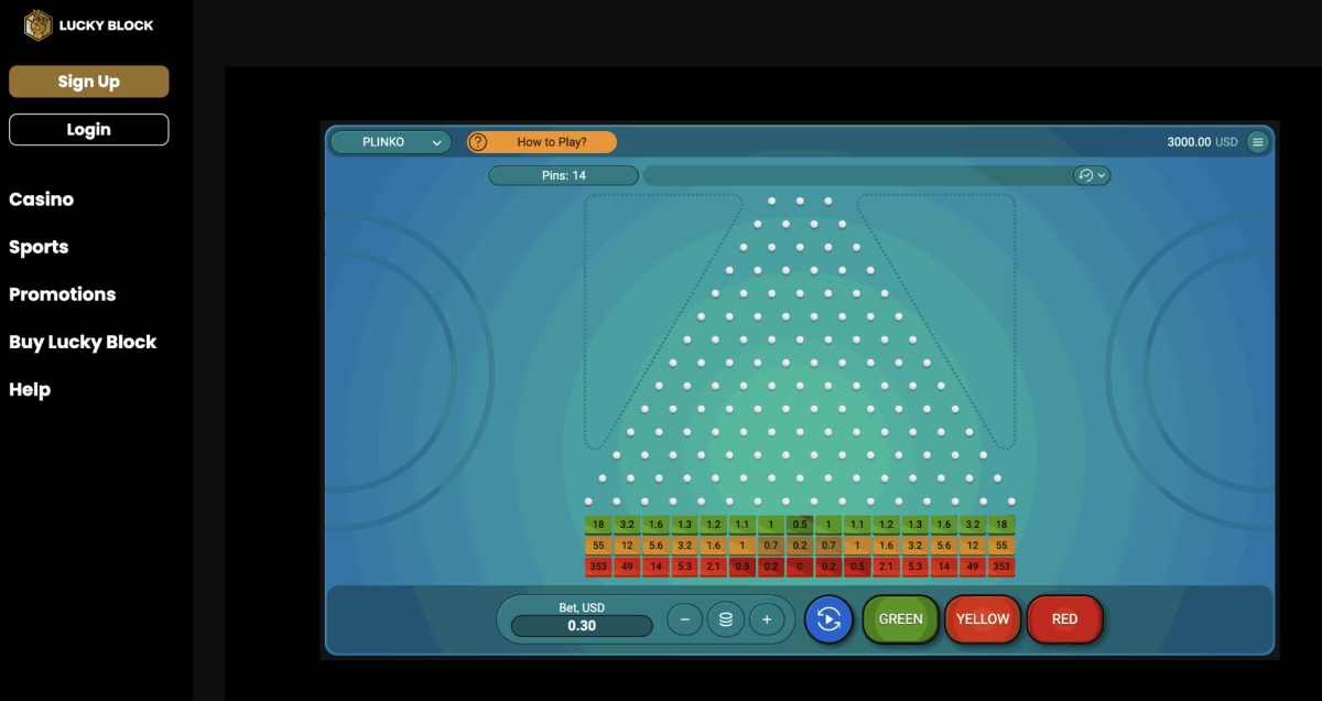 Plinko: Genießen Sie Plinko 100 % kostenlos und mit echtem Geld