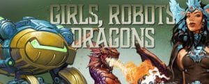 girls, robots, dragons