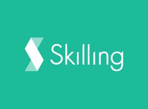 app criptomonedas Skilling logo