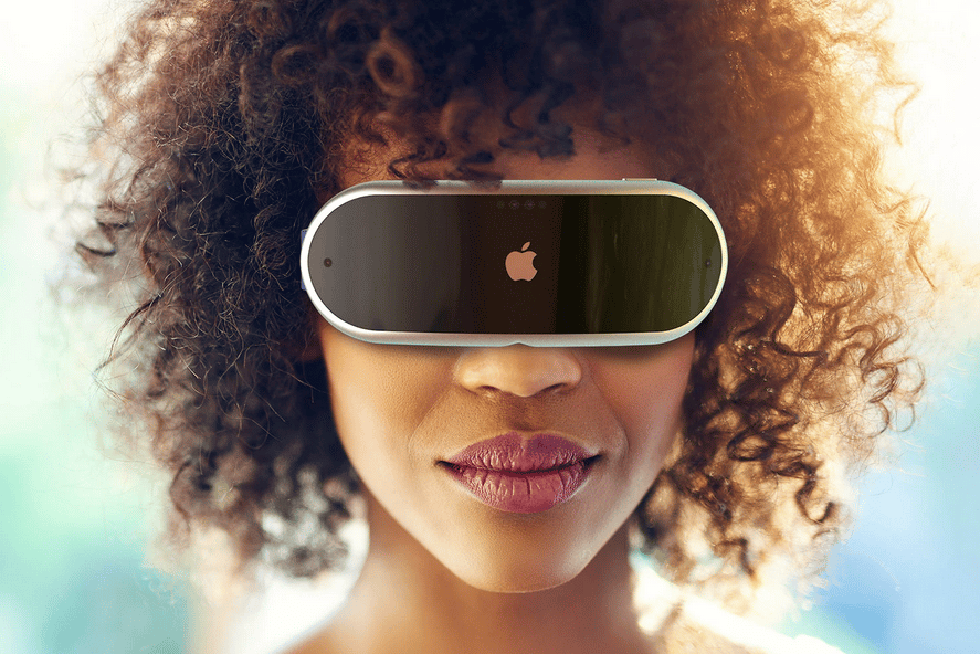 gafas realidad virtual apple concept, antonio de rosa