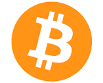 Logo de Bitcoin criptomoneda