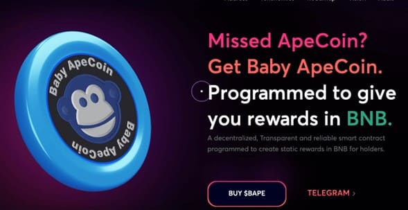 Baby Ape Coin proyecto