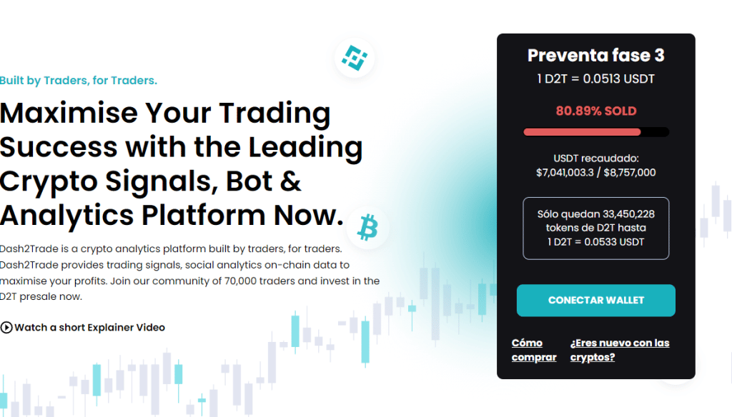 dash to trade homepage
