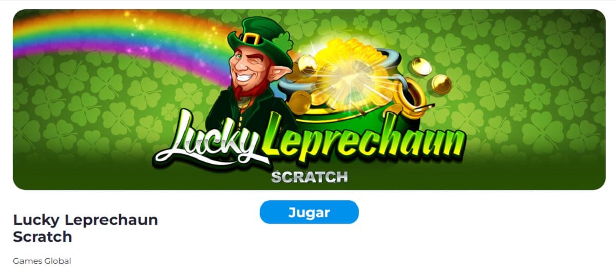 Rasca y gana online Lucky Leprechaun