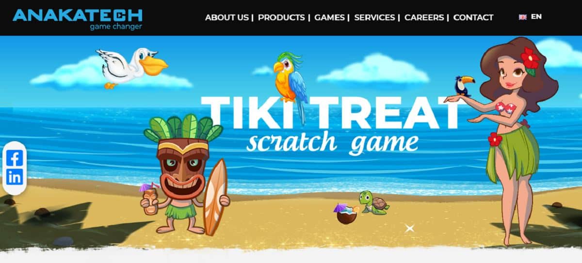 Rasca y gana online Tiki Treat