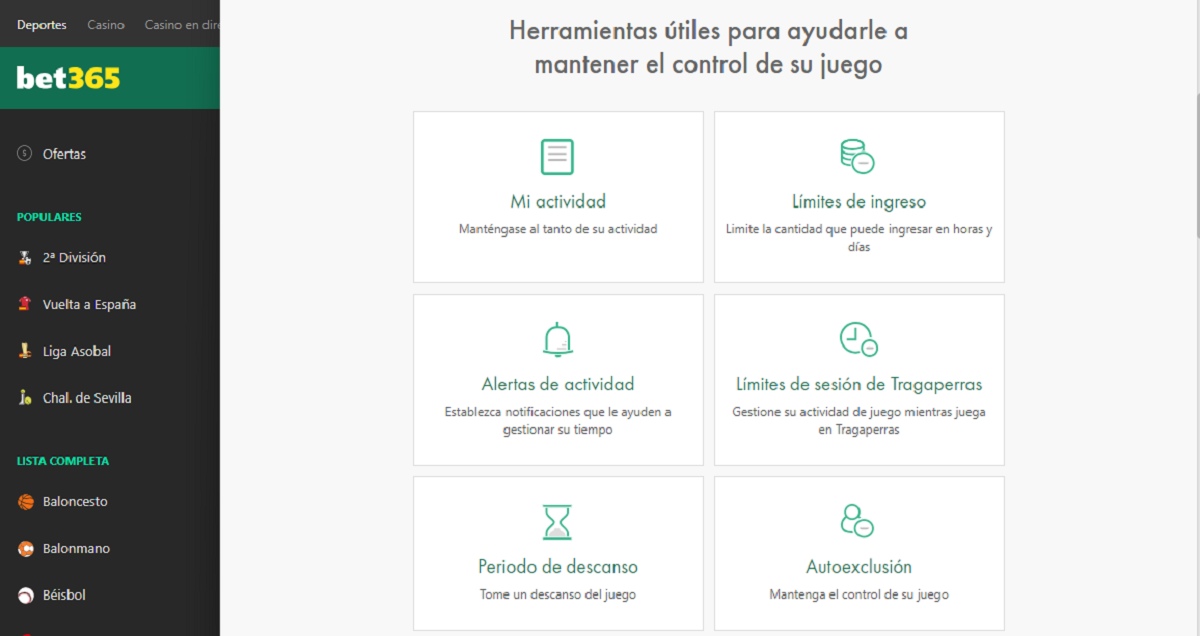 Como quitar autoprohibición juego online