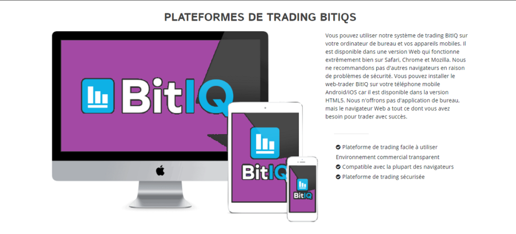 Plateforme BitIQ