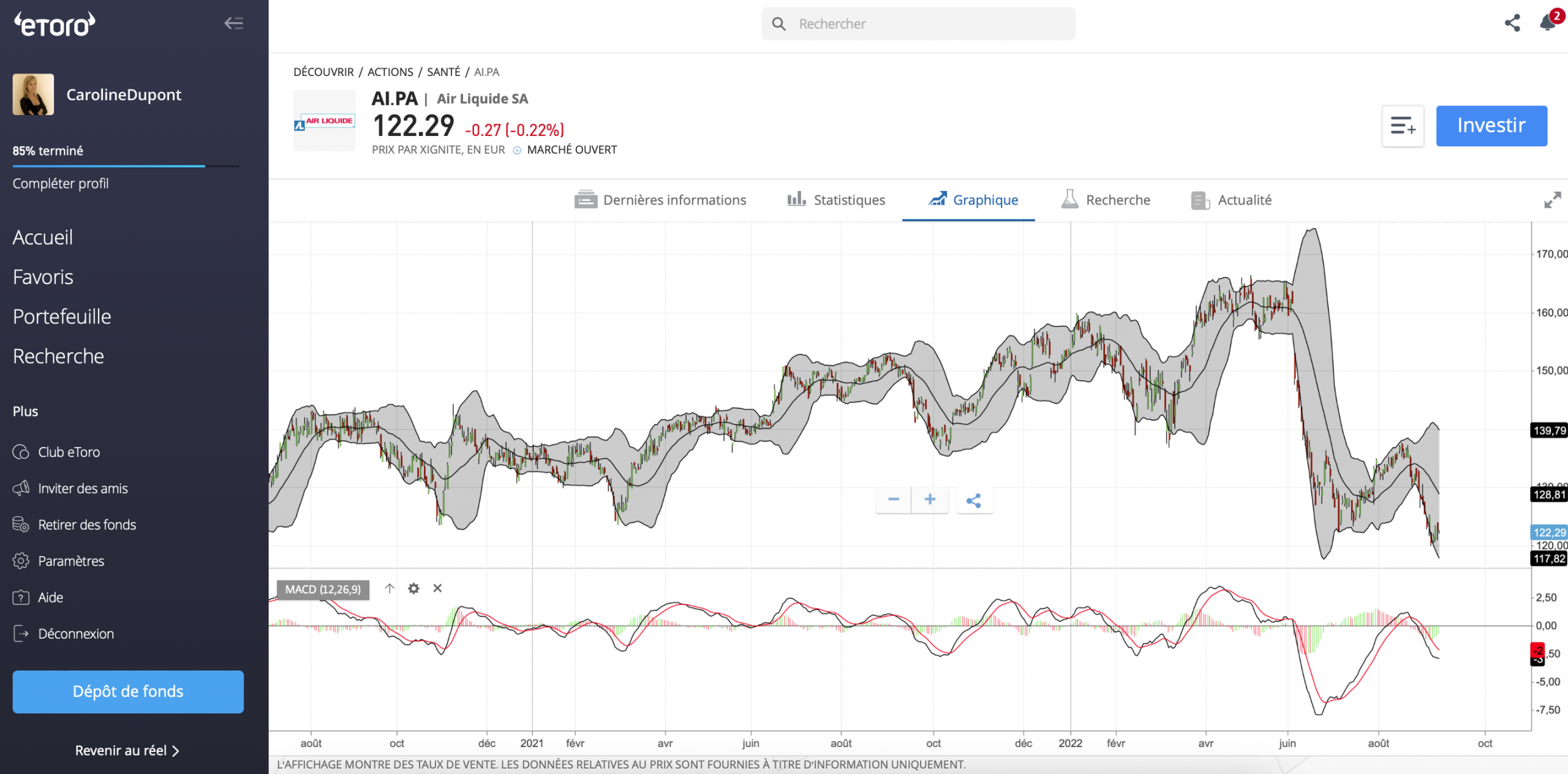 Acheter Air Liquide eToro
