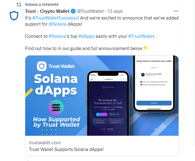 Solana et partenariats