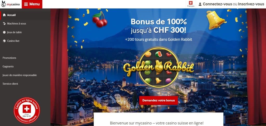 My Casino : Casino en Ligne Suisse 
