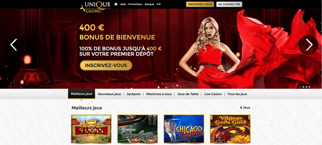Meilleurs sites de poker en ligne : Unique casino
