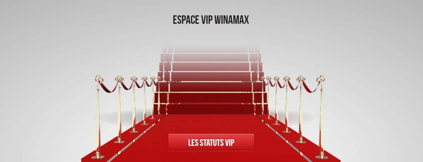 Espace VIP - Winamax Avis