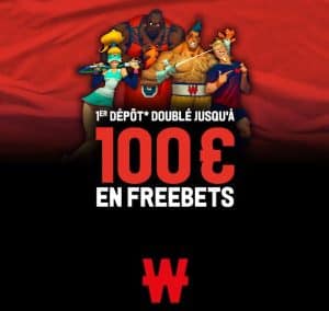 Winamax freebets de 100 € - Winamax Avis