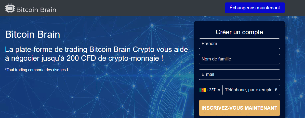 bitcoin brain accueil