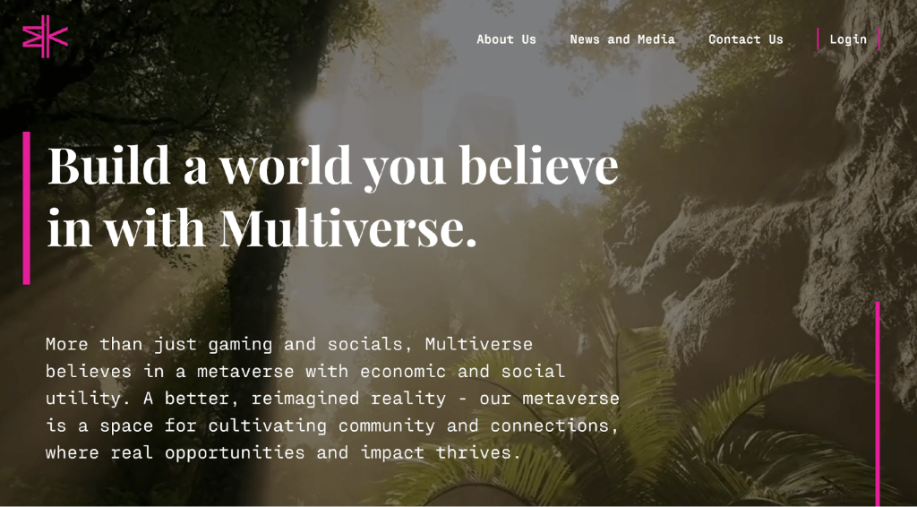 Multiverse – Έργο Metaverse που βιώνει μια ξαφνική αντλία