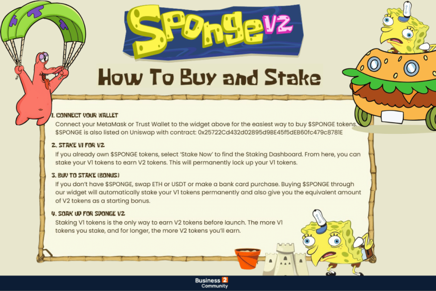 Πως να αγοράσω και να ποντάρω Sponge V2