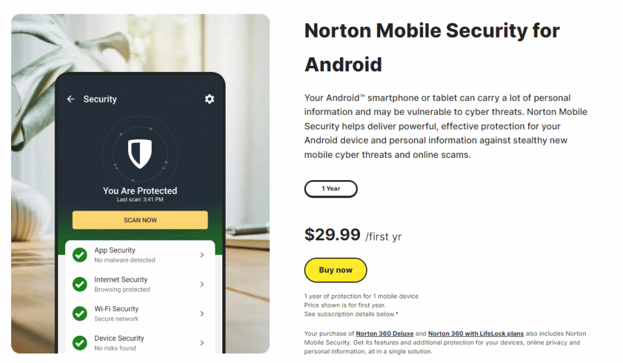 Norton android antivirus