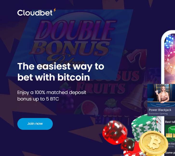 cloudbet a bitcoin kaszinó oldalak egyike