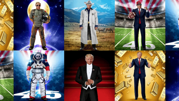 Donald Trump NFT kollekciót adott ki – Birtokolj egy kis darabot a korábbi amerikai elnökből