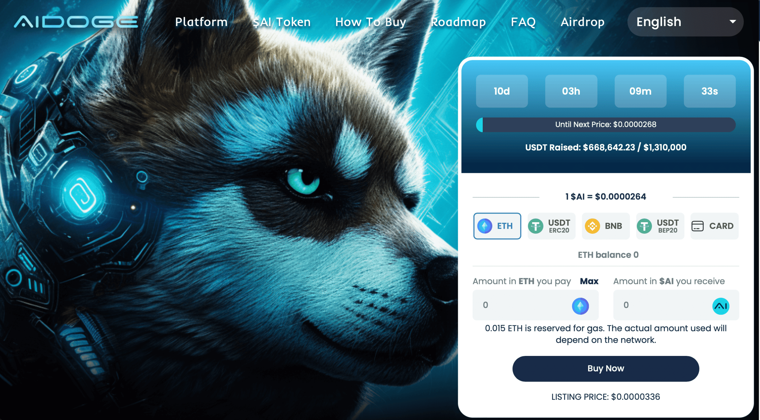 Az AiDoge 5 nap alatt 668 000 dollárt gyűjtött – ne maradj le!