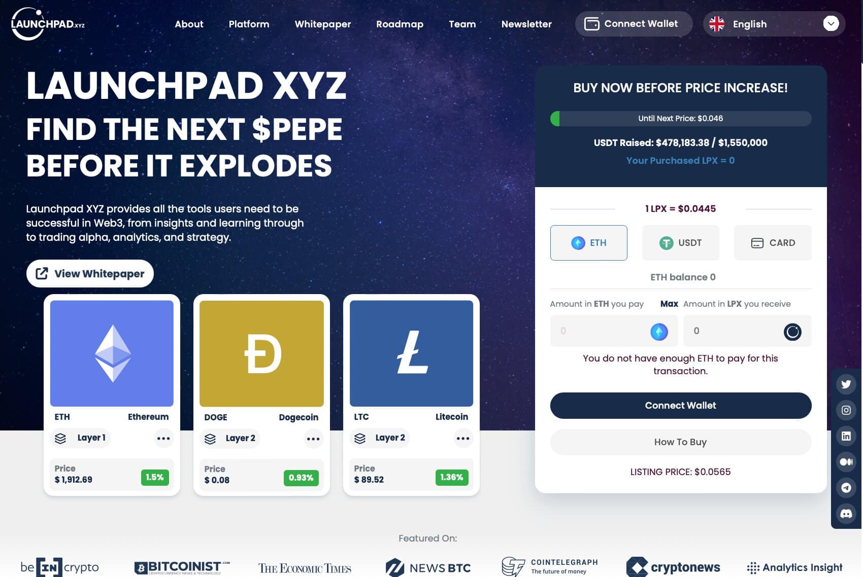 Mérföldkőnél a Launchpad XYZ – Minden, ami Web3 egy helyen Mérföldkőnél a Launchpad XYZ – Minden, ami Web3 egy helyen