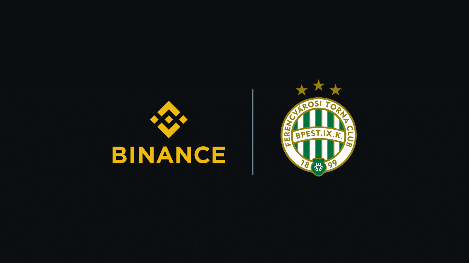 A Binance partnere lett a Ferencváros