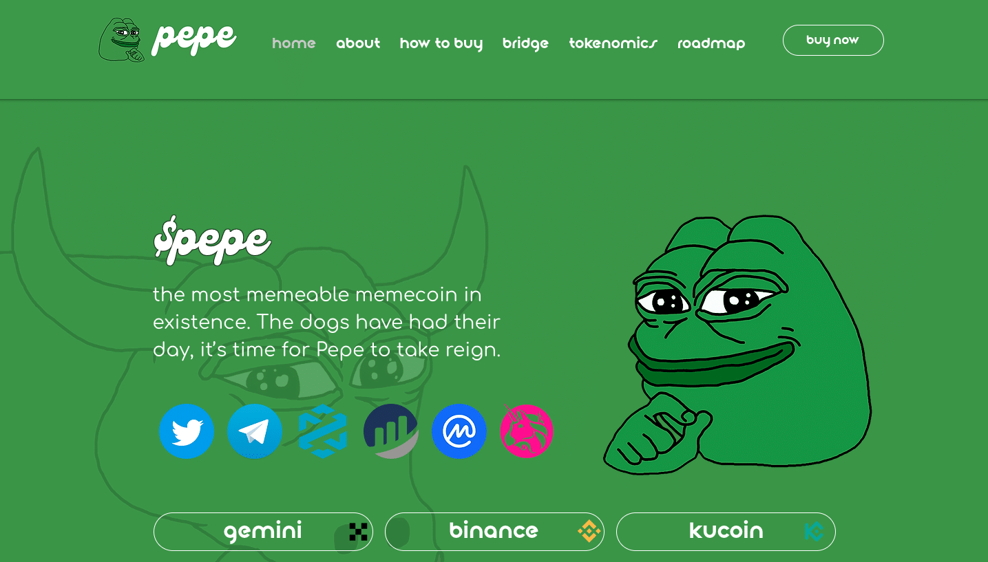 A PEPE 190%-ot emelkedett, már 1 milliárd dollár a piaci értéke