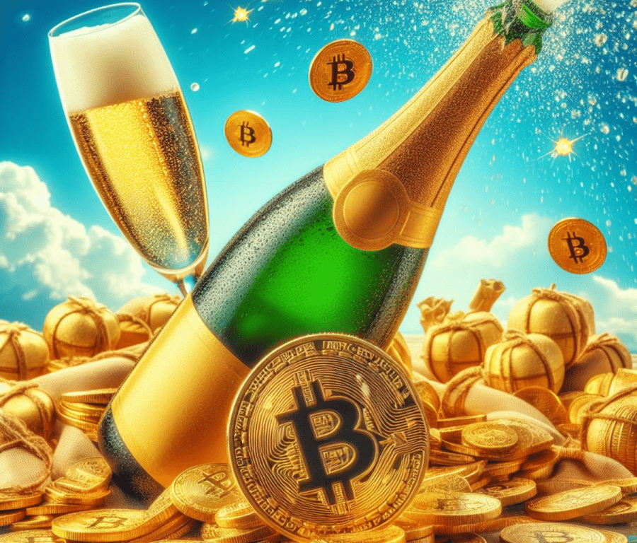 A Bitcoin pezsgőzik, 15 év után kipipálta az egymilliárd tranzakciót