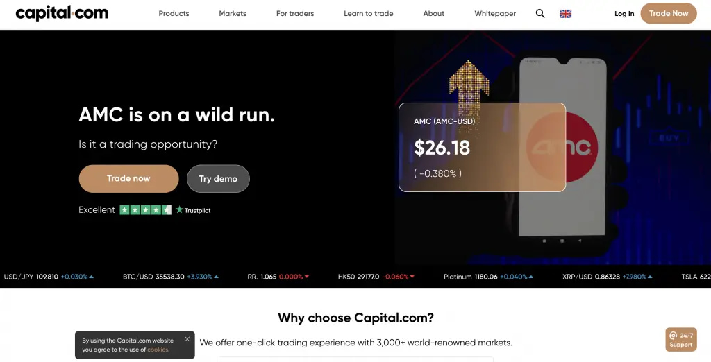 Capital.com Buat akun