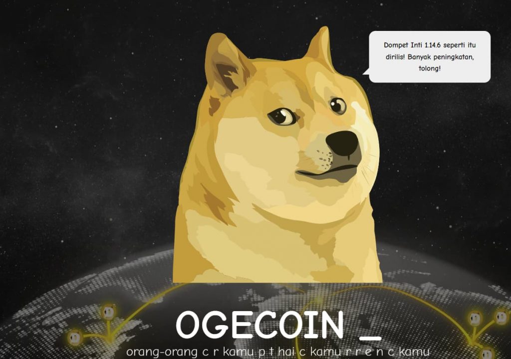 Dogecoin cryptocurrency untuk diinvestasikan