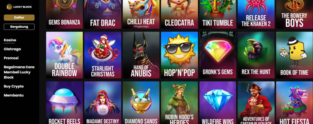LuckyBlock Slot – Situs Slot terbaik