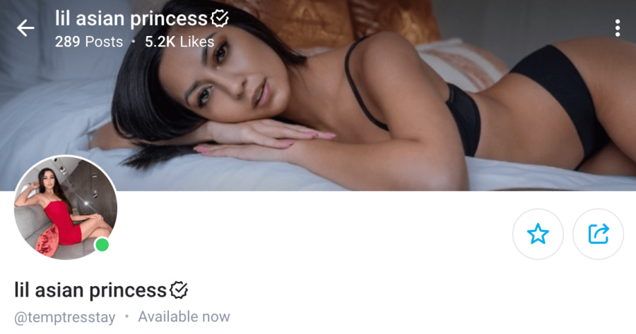 Lil Asian Princess OnlyFans Asia