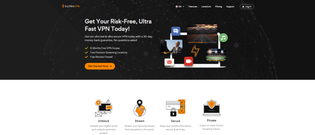 UltraVPN - VPN Cepat dan Tidak Terbatas