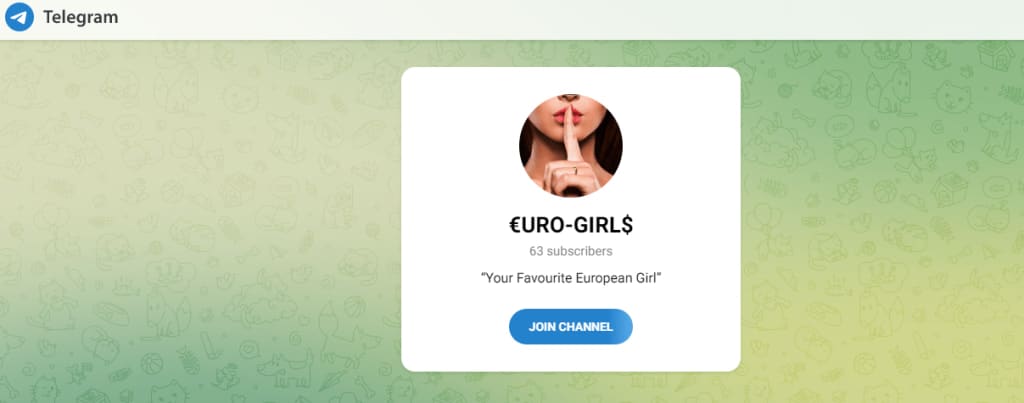 €URO-GIRL$ Telegram