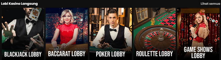 Casino Live Dealer Judi Hongkong