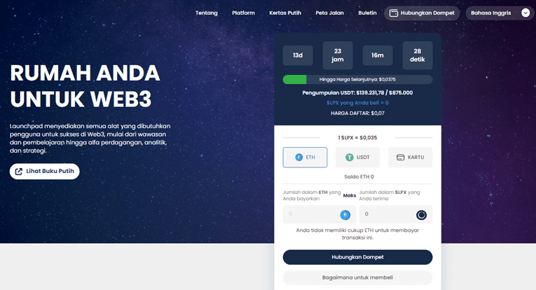 Launchpad - Menyediakan Solusi untuk Adopsi Web3 Secara Massal